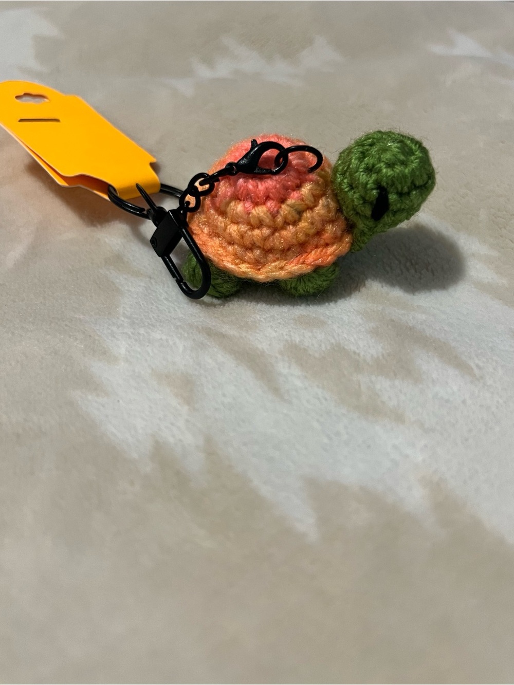 Crocheted Turtle Keychain 🐢 - Picture 5 of 6